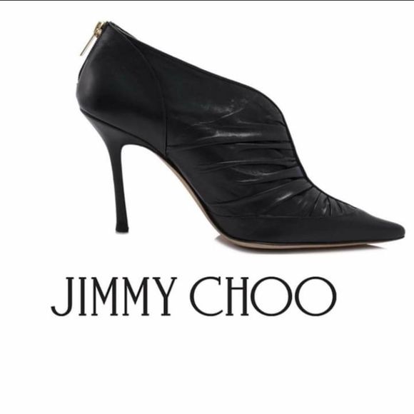 Jimmy Choo Shoes - Jimmy Choo Kid Leather Booties